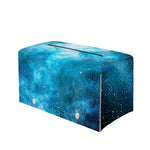 Blue Sky Universe Galaxy Space Print Leather Tissue Box Cover