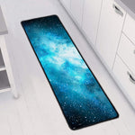 Blue Sky Universe Galaxy Space Print Long Kitchen Mat