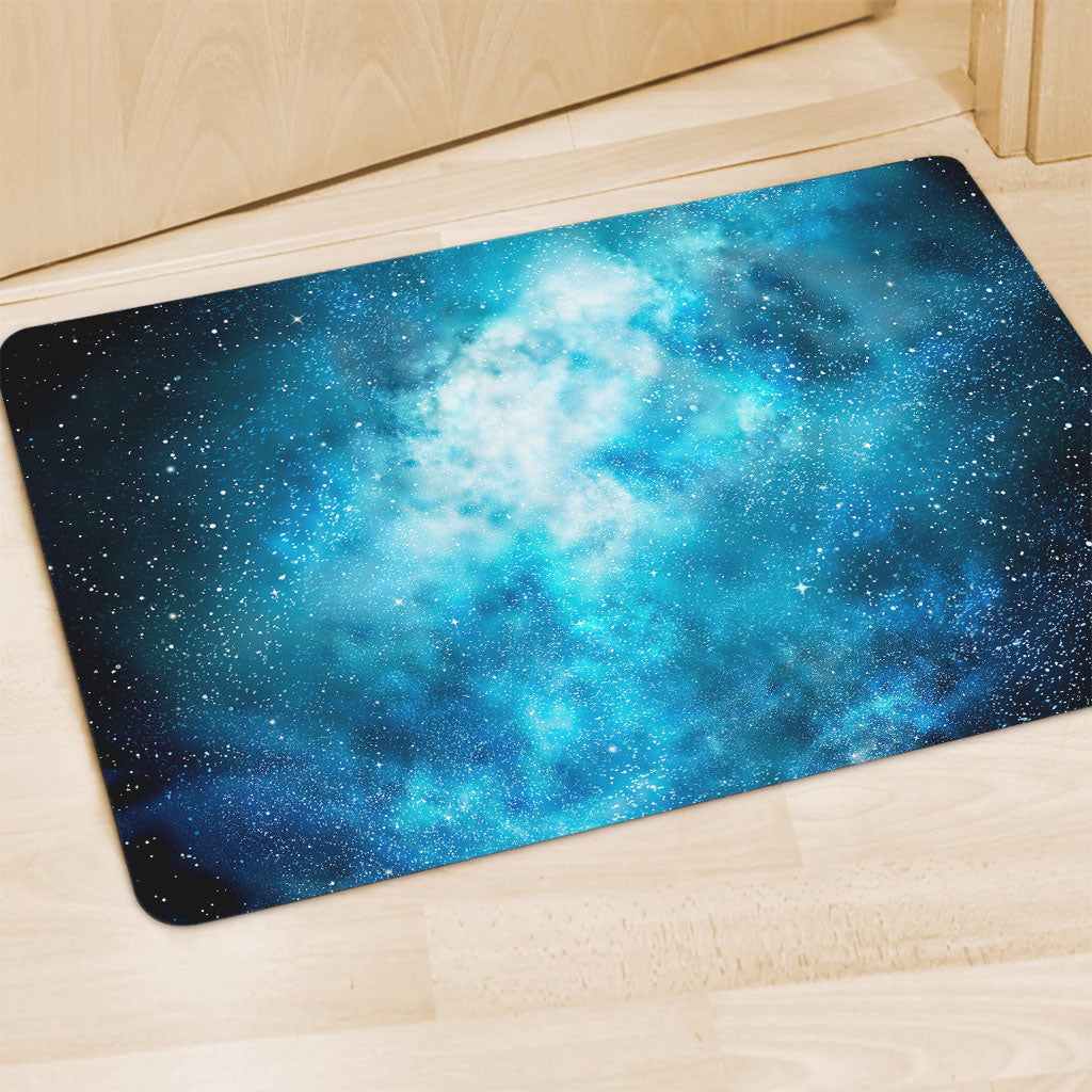 Blue Sky Universe Galaxy Space Print Polyester Doormat