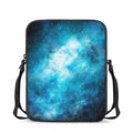Blue Sky Universe Galaxy Space Print Rectangular Crossbody Bag