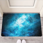 Blue Sky Universe Galaxy Space Print Rubber Doormat
