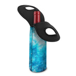 Blue Sky Universe Galaxy Space Print Single Neoprene Wine Tote