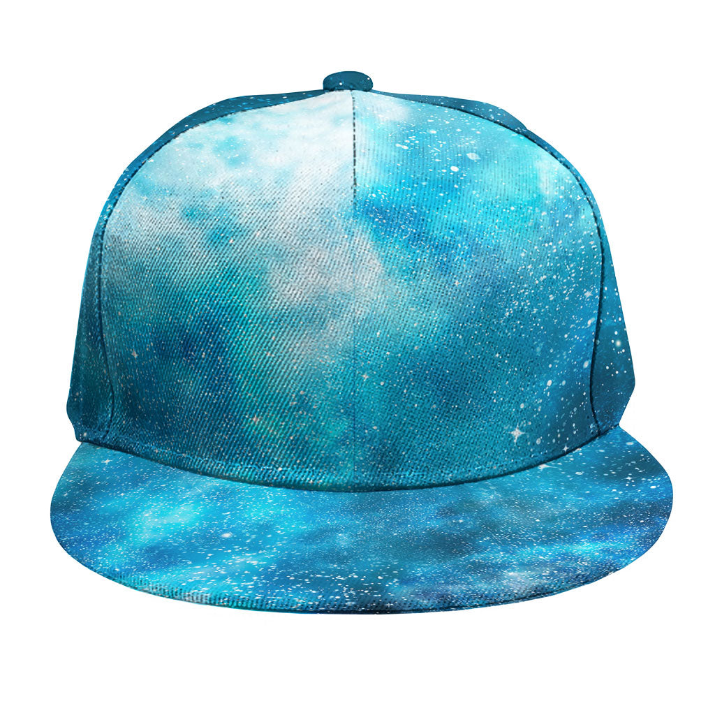 Blue Sky Universe Galaxy Space Print Snapback Cap