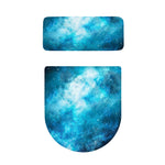 Blue Sky Universe Galaxy Space Print Toilet Lid And Tank Cover Set