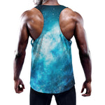 Blue Sky Universe Galaxy Space Print Training Tank Top