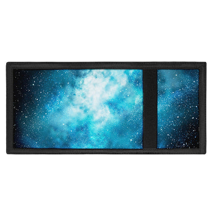 Blue Sky Universe Galaxy Space Print Trifold Wallet
