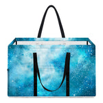 Blue Sky Universe Galaxy Space Print Utility Tote Bag