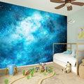 Blue Sky Universe Galaxy Space Print Wall Sticker