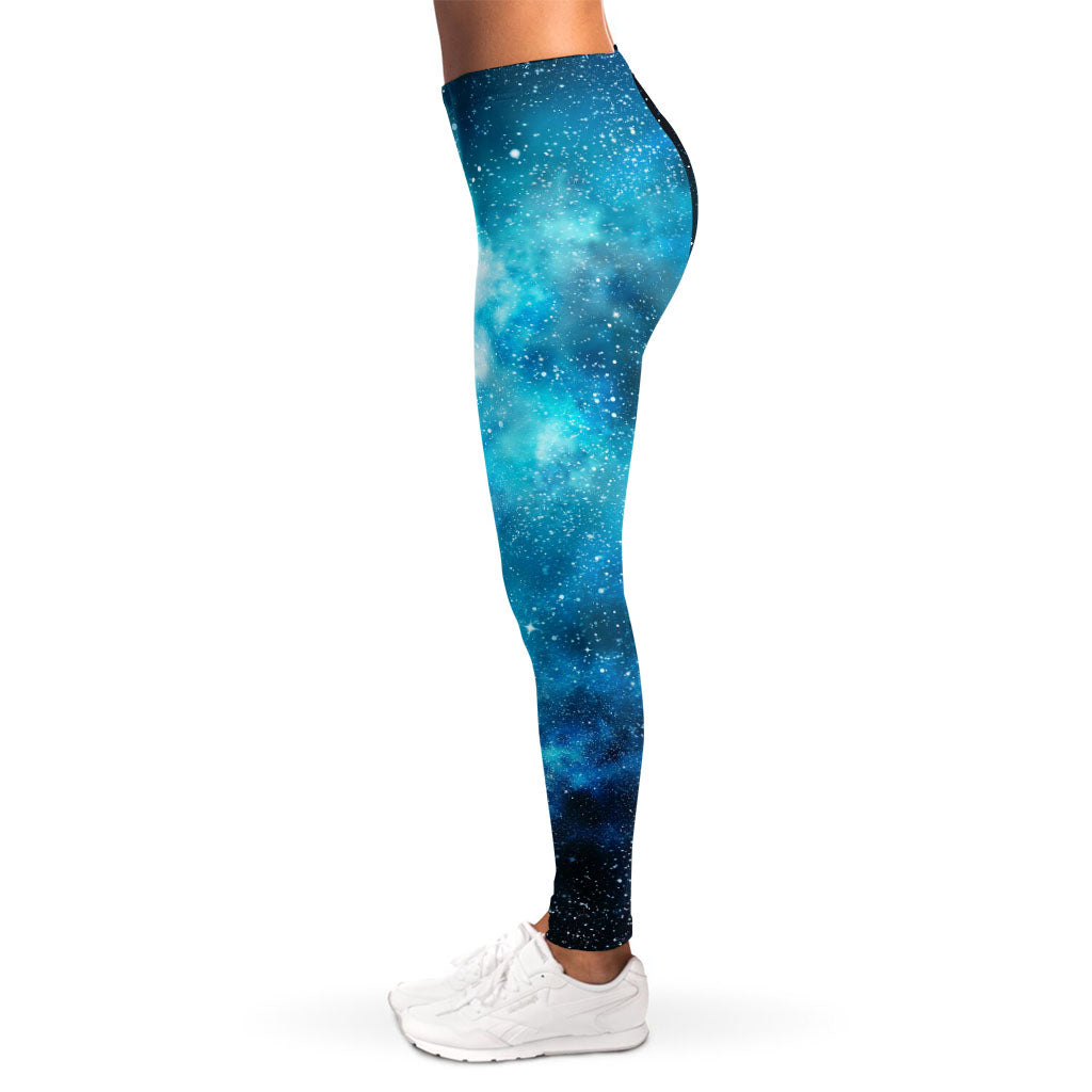 Blue Sky Universe Galaxy Space Print Women's Leggings