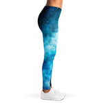 Blue Sky Universe Galaxy Space Print Women's Leggings