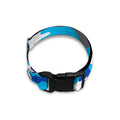 Blue Snow Camouflage Print Dog Collar