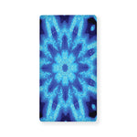 Blue Snowflake Kaleidoscope Print Baby Crib Sheet