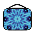 Blue Snowflake Kaleidoscope Print Classic Bible Case
