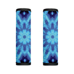 Blue Snowflake Kaleidoscope Print Handle Covers