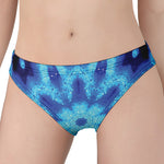 Blue Snowflake Kaleidoscope Print Women's Panties