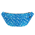 Blue Snowflake Pattern Print Fanny Pack