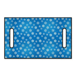 Blue Snowflake Pattern Print Golf Cart Seat Cover