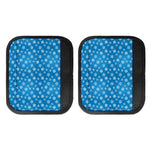 Blue Snowflake Pattern Print Handle Covers