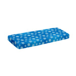 Blue Snowflake Pattern Print Piano Keyboard Cover