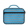 Blue Soccer Ball Pattern Print Briefcase Bible Bag
