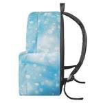 Blue Sparkle Light Print Backpack