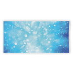 Blue Sparkle Light Print Beach Towel