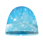 Blue Sparkle Light Print Beanie