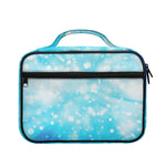 Blue Sparkle Light Print Briefcase Bible Bag