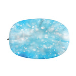Blue Sparkle Light Print Car Side Mirror Covers