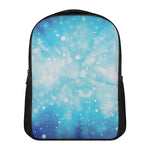Blue Sparkle Light Print Casual Backpack