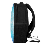 Blue Sparkle Light Print Casual Backpack