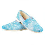 Blue Sparkle Light Print Casual Shoes