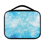 Blue Sparkle Light Print Classic Bible Case