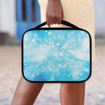 Blue Sparkle Light Print Classic Bible Case