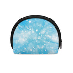 Blue Sparkle Light Print Coin Purse