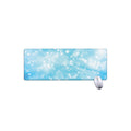Blue Sparkle Light Print Extended Mouse Pad