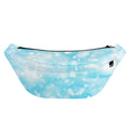 Blue Sparkle Light Print Fanny Pack
