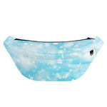 Blue Sparkle Light Print Fanny Pack
