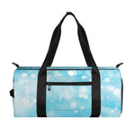 Blue Sparkle Light Print Gym Bag