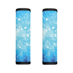 Blue Sparkle Light Print Handle Covers