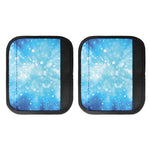 Blue Sparkle Light Print Handle Covers