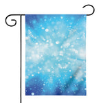 Blue Sparkle Light Print House Flag