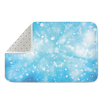 Blue Sparkle Light Print Indoor Door Mat