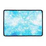 Blue Sparkle Light Print Kitchen Mat