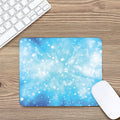 Blue Sparkle Light Print Mouse Pad