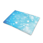 Blue Sparkle Light Print Pet Cooling Mat Cover