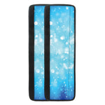 Blue Sparkle Light Print Refrigerator Handle Covers