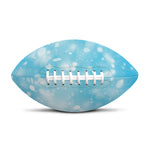 Blue Sparkle Light Print Rugby Ball