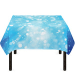 Blue Sparkle Light Print Tablecloth