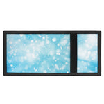 Blue Sparkle Light Print Trifold Wallet